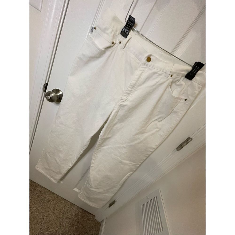 Lauren Ralph Lauren white denim jeans size 16